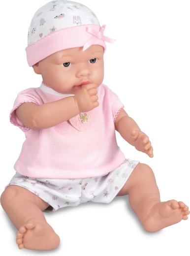 Baby med bevægelige ansigtsudtryk 44 cm