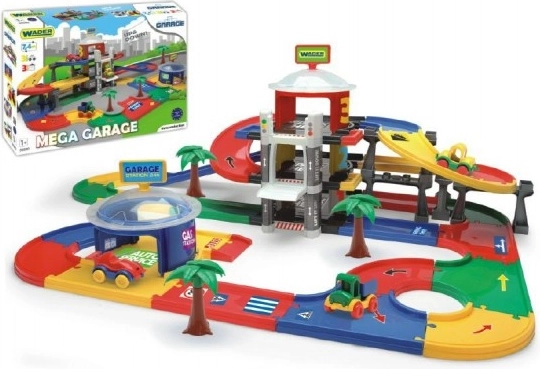 Mega garage Wader 3 etager 7,4 m med 3 biler