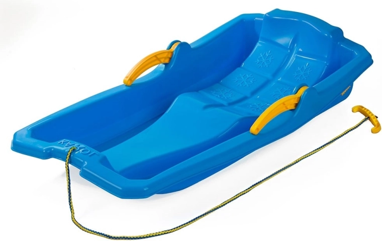 Plastkælk med bremser Baby Mix Karol blå