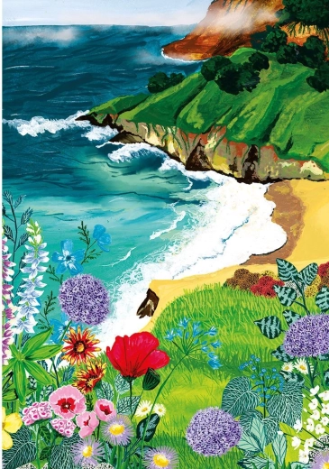 Vibrerende og detaljerede illustrationer