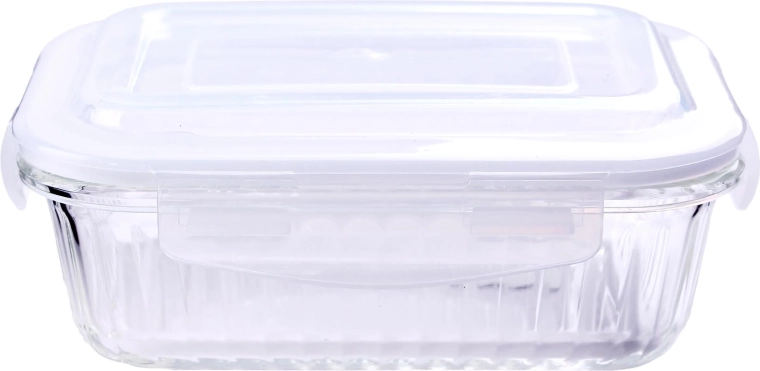 Glasbeholder til madvarer af borosilikatglas 640 ml