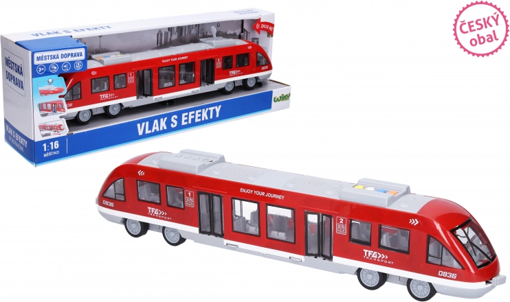 Tog med effekter 44 cm – tjekkisk emballage