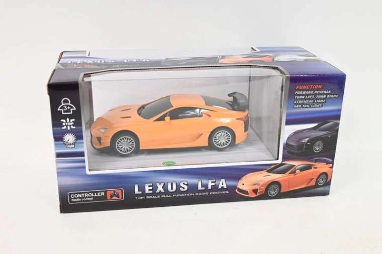 RC-bil Lexus LFA orange 1:24