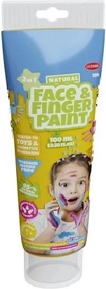 Boti Natural gul naturlig finger- og ansigtsmaling 100 ml