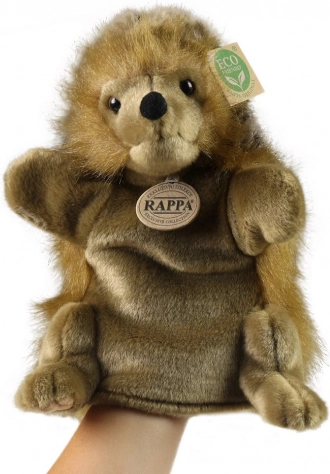 Plys hånddukke pindsvin 25 cm ECO FRIENDLY RAPPA