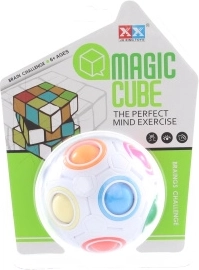Plastisk puslespilskugle 8 cm