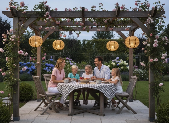 Stemning til udendørs hygge