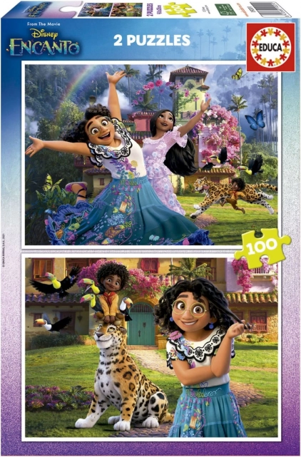 Puslespil EDUCA Encanto 2x100 brikker