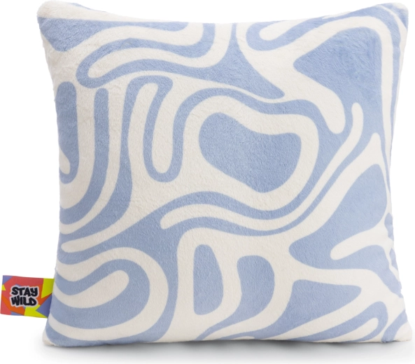 Dobbeltsidet design med pastel-mønster