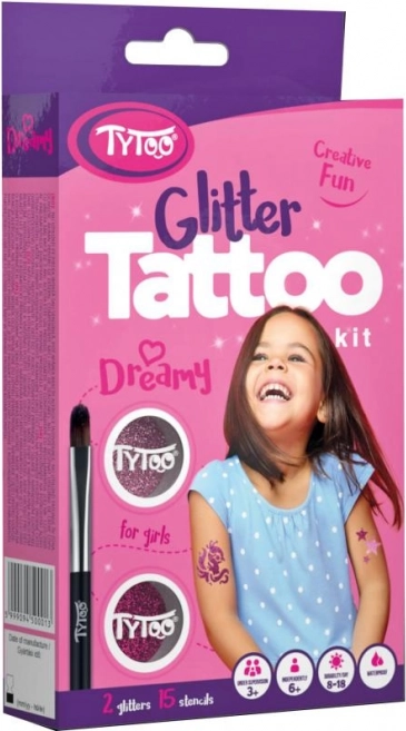 TyToo Dreamy – sæt til glitrende tatoveringer for piger