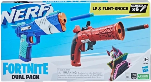 Nerf Fortnite dobbelt blastersæt med pile