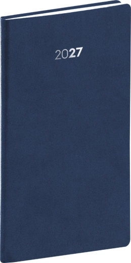 Notique lommkalender Balakon 2027 mørkeblå 9 × 15,5 cm