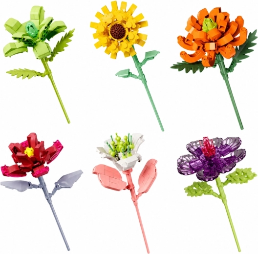 Dekorativ blomst, som du bygger selv