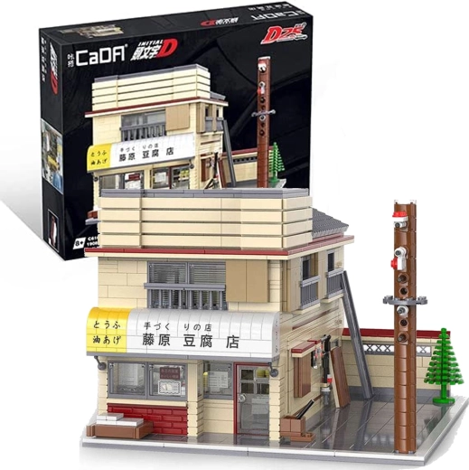 Byggesæt CaDA Initial D Fujiwara Tofu Store