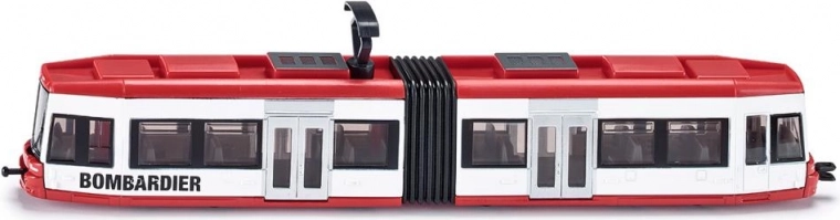 Metalmodel af sporvogn 1:87 Siku Super to-leddet BOMBARDIER