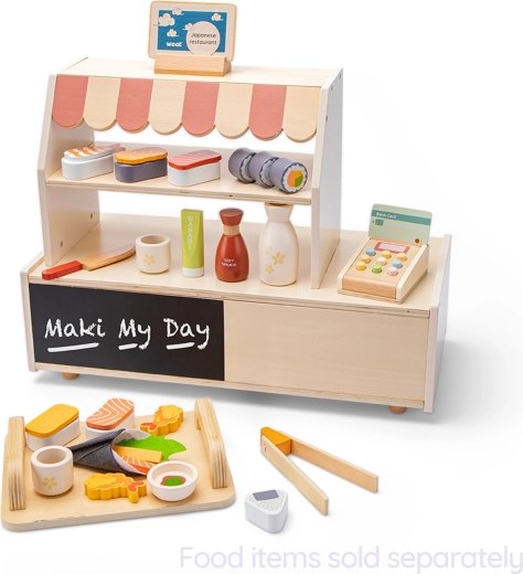 Børnebod i træ – mini-restaurant