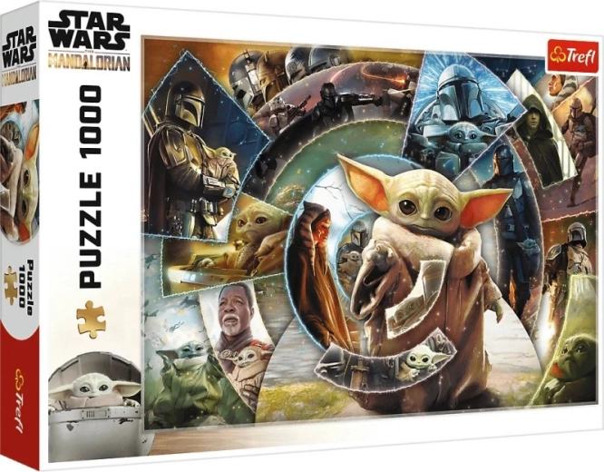 Trefl puslespil Star Wars: Grogus rejse – 1000 brikker