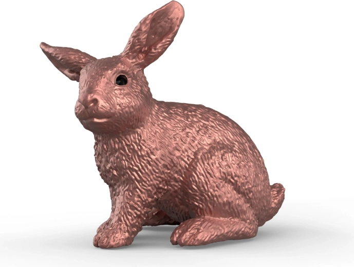 Påskedekoration – rosaguld kanin, limited edition 2026
