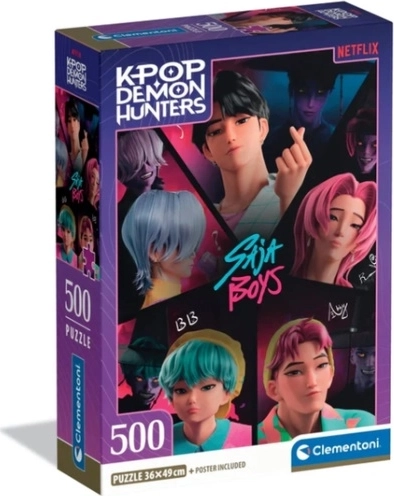 Puzzle CLE 500 brikker K-Pop Demon Hunters – Saja Boys