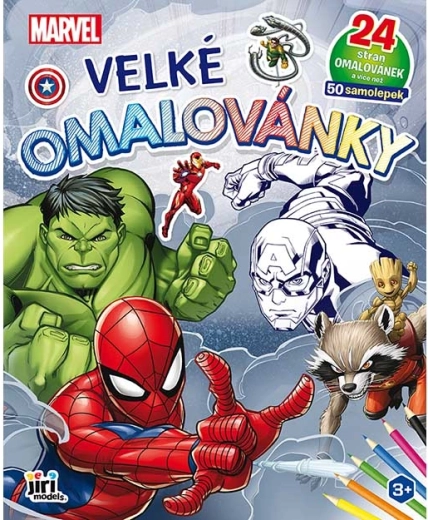 Store Marvel malebøger