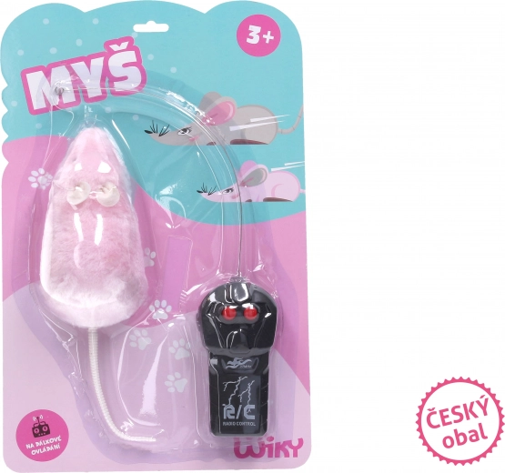 RC-mus med fjernbetjening 23 cm