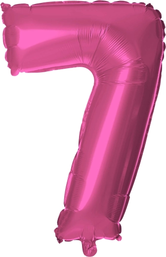 Folieballon tal 7 30 cm pink TORO