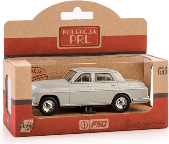 Modell af bilen Warszawa 223 Grå 1:43