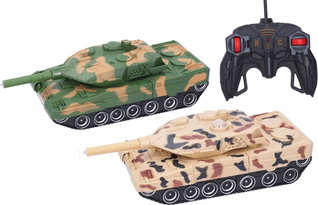 Autorobot tank RC med effekter 28,5 cm