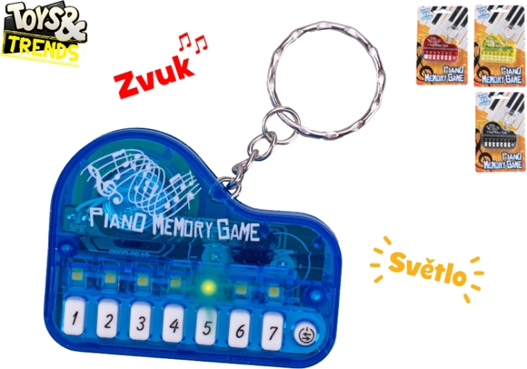 Nøglering med klaver og melodier TOYS& TRENDS