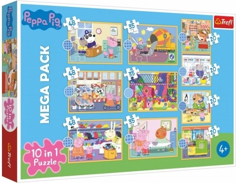 Puslespil 10i1 Peppa Pig