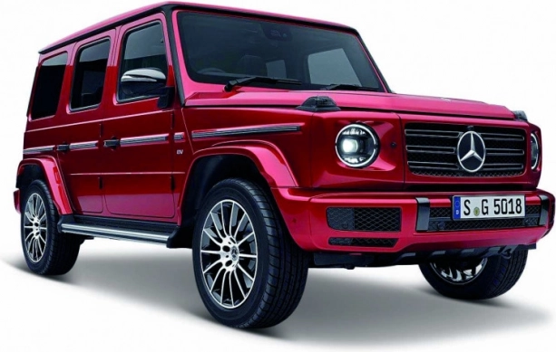 Samlermodel MERCEDES-BENZ G-Class 2019 1:25 rød