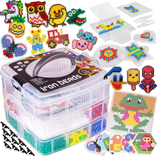 strygeperler 6000 stk i kuffert