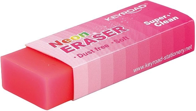 Neon viskelæder Keyroad pink