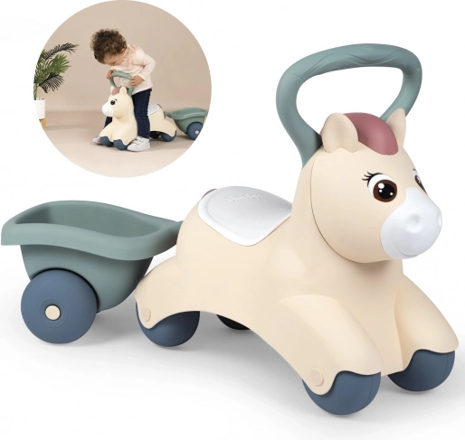 Smoby Lille Pony rulleskøjt med vogn