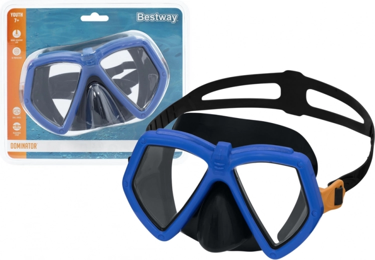 Maske svømmebriller blå Bestway