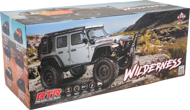 RC-bil WILDERNESS RTR 1:10 hvid