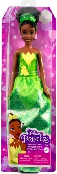 Dukke DISNEY PRINCESS Tiana i grøn kjole
