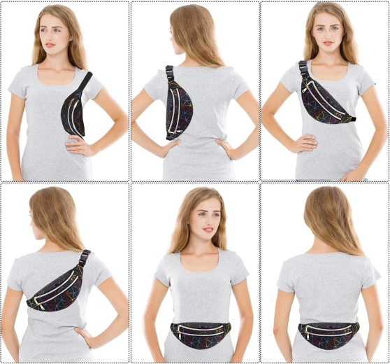 Justerbar rem til forskellige bærestile