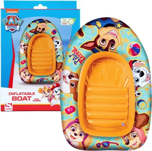 Oppustelig børnebåd PAW PATROL 100 × 60 cm