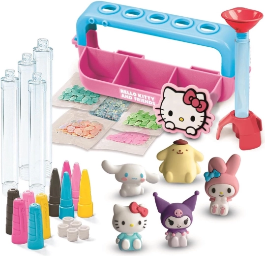 Kreativ station med organizer til nem påfyldning