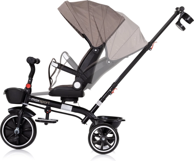 360° drejbart sæde og praktisk udstyr