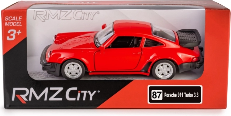 Modelbil RMZ City Porsche 930 Turbo 1:32 rød
