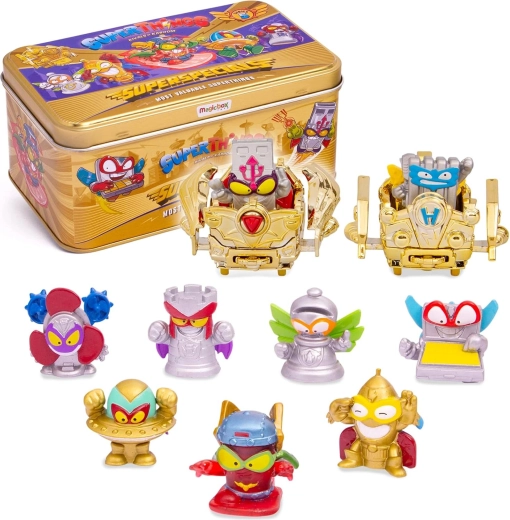 SuperThings Superspecials eksklusiv gylden dåse med figurer – serie 5