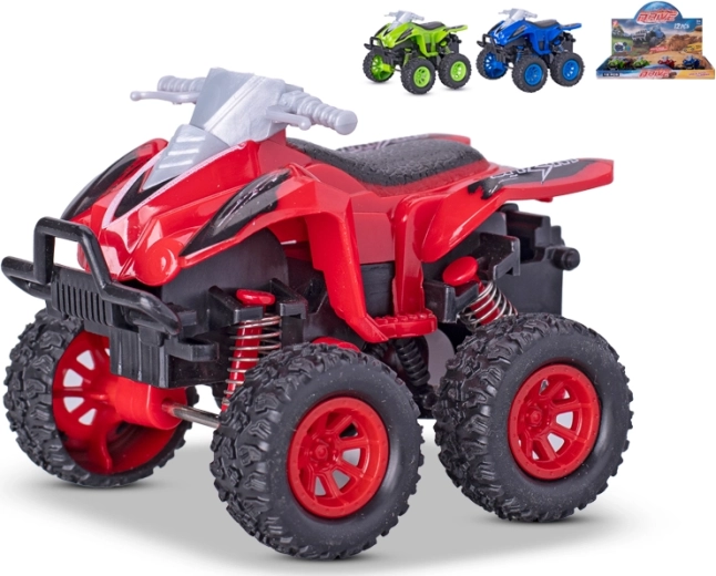 Børne-ATV med tilbageskydsmekanisme 8,5 cm