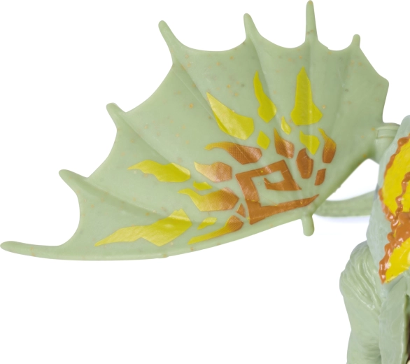 Autentisk Rumblehorn-drage med detaljerede vinger