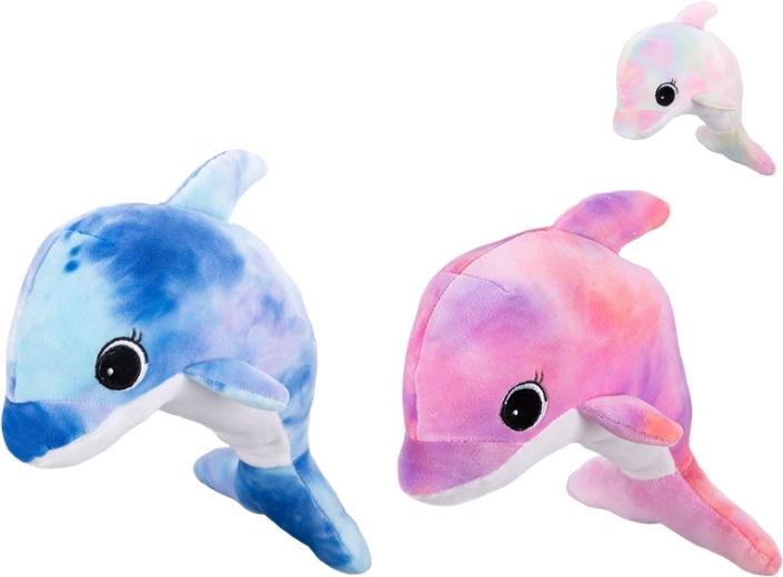 Plys delfin 23 cm til babyer