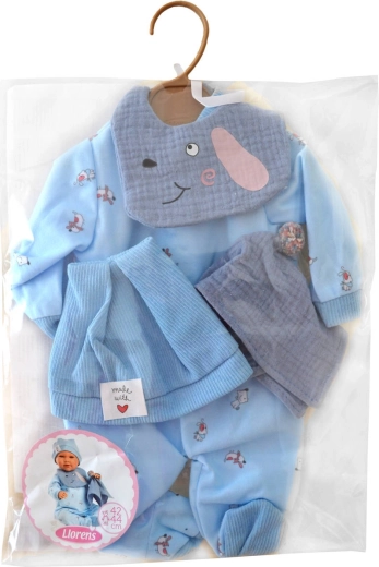 Komplet outfit til dukken