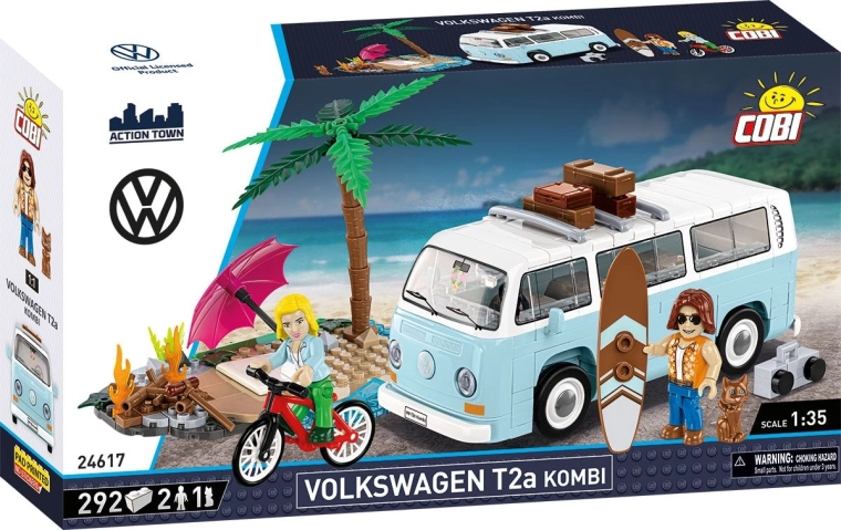 Cobi Volkswagen T2a Kombi byggesæt 1:35 (292 dele)