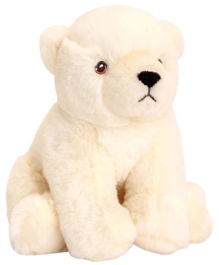Keeleco isbjørn 25 cm