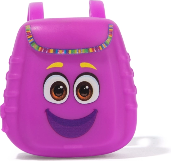 Ikonisk lilla rygsæk